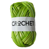 Metallic T-Shirt Yarn - Neon Green