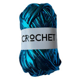 Metallic T-Shirt Yarn - Blue