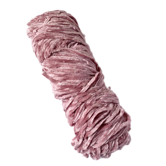 Thin Velvet yarn - Rosy Brown