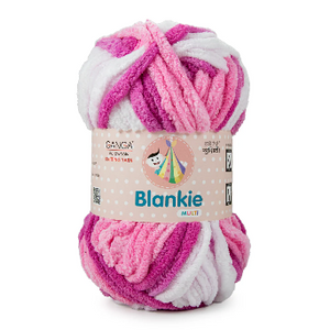 Ganga Velvet Blankie - Fruit Punch