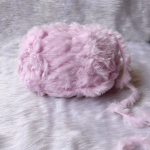 Faux Fur - Subtle Pink