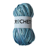 Metallic T-Shirt Yarn - Sky Blue