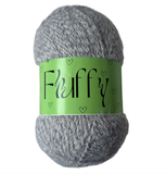 Fluffy Yarn - Grey