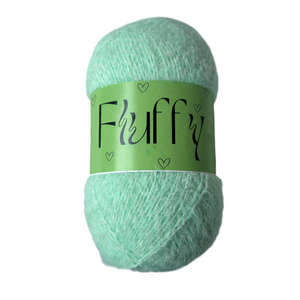 Fluffy Yarn - Sea Green