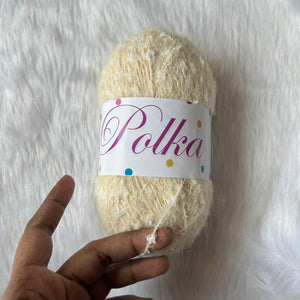 Polka Yarn - Cream