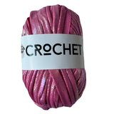 Metallic T-Shirt Yarn - Rose Pink