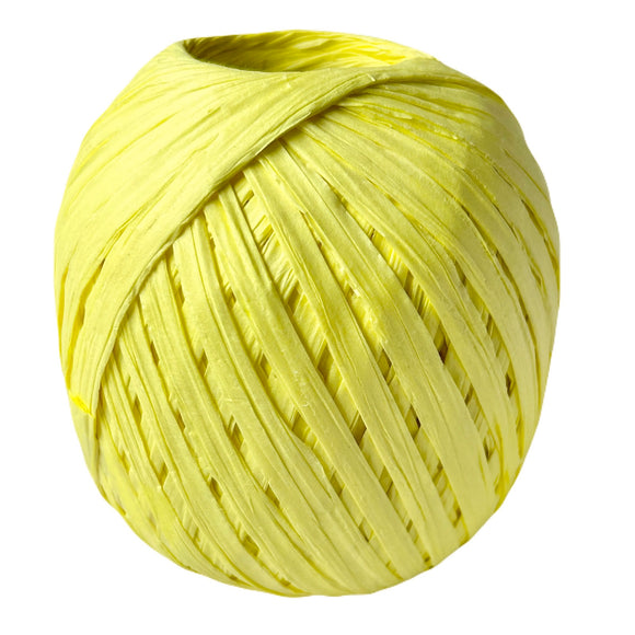 Raffia Yarn - Light Yellow