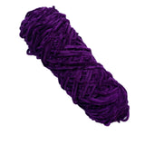 Thin Velvet yarn - Purple